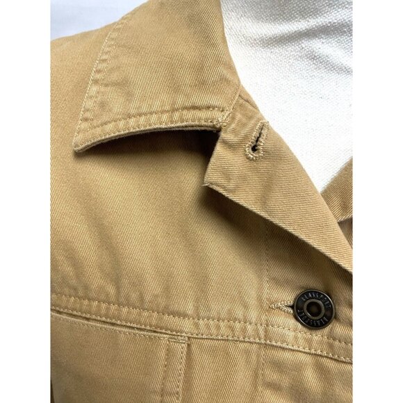 Blassport Brown Women’s Jacket Denim Button Down Jacket Size XL - Picture 12 of 13